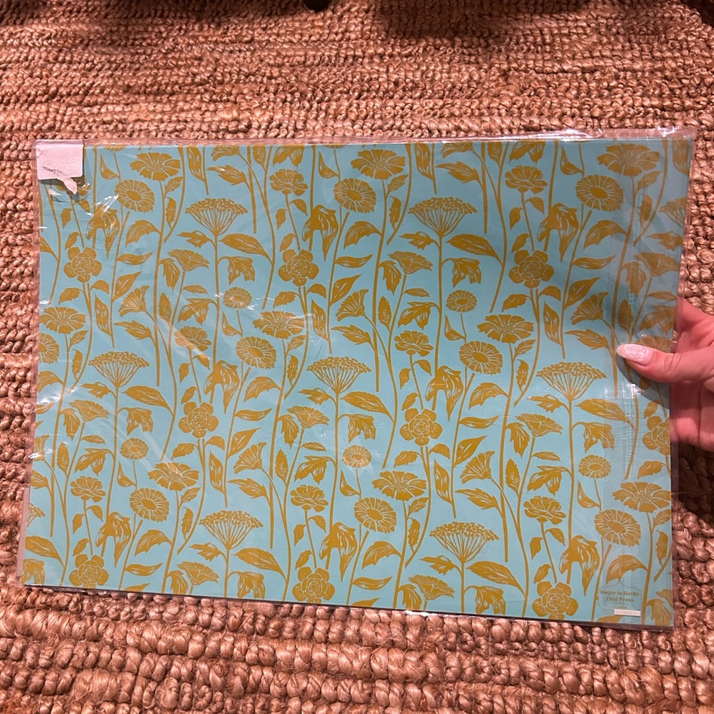 6 Reversible Dining Placemats Roger Le Borde